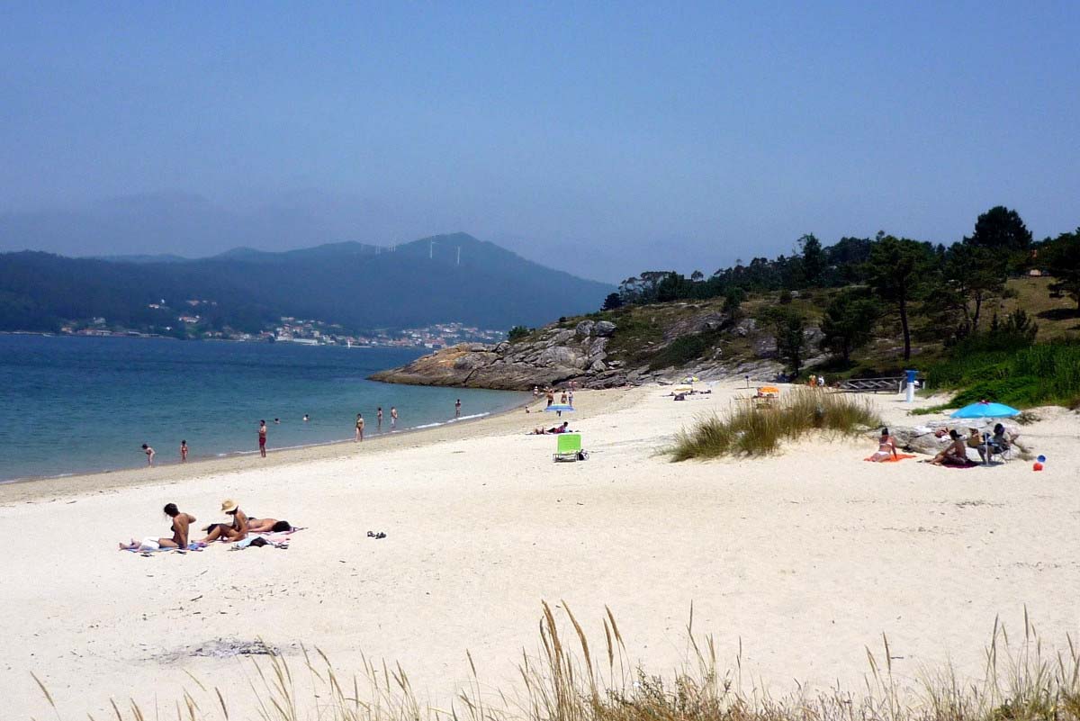 playa de la Ornanda, ría de Noia