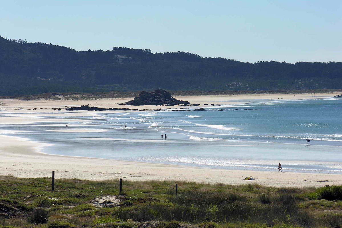 playa de Aguieira, ría de Noia